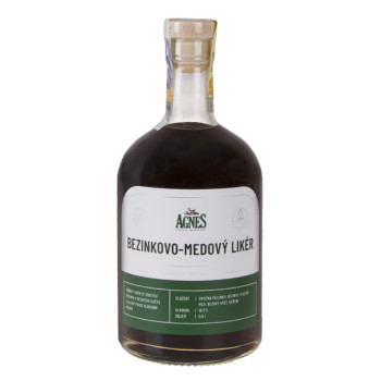 Agnes Bezinkovo -medový likér 0,5L 18,5%