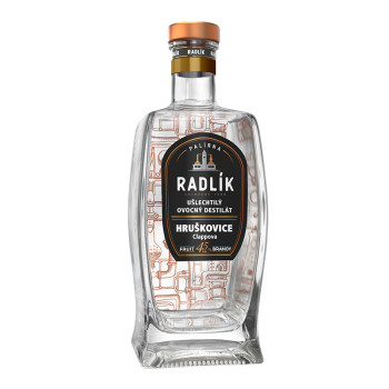 Radlík Hruškovie Clappova 0,5l 45%