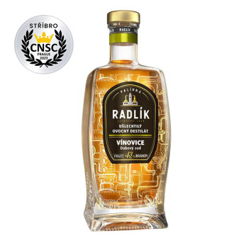 Radlík Vínovice dubový sud 0,5l 43%