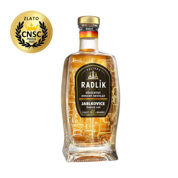 Radlík Jablkovice dubový sud 0,5l 43%