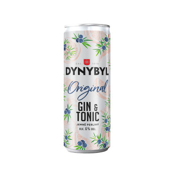 Dynybyl Gin Originál a Tonic 6% 0,25l plech